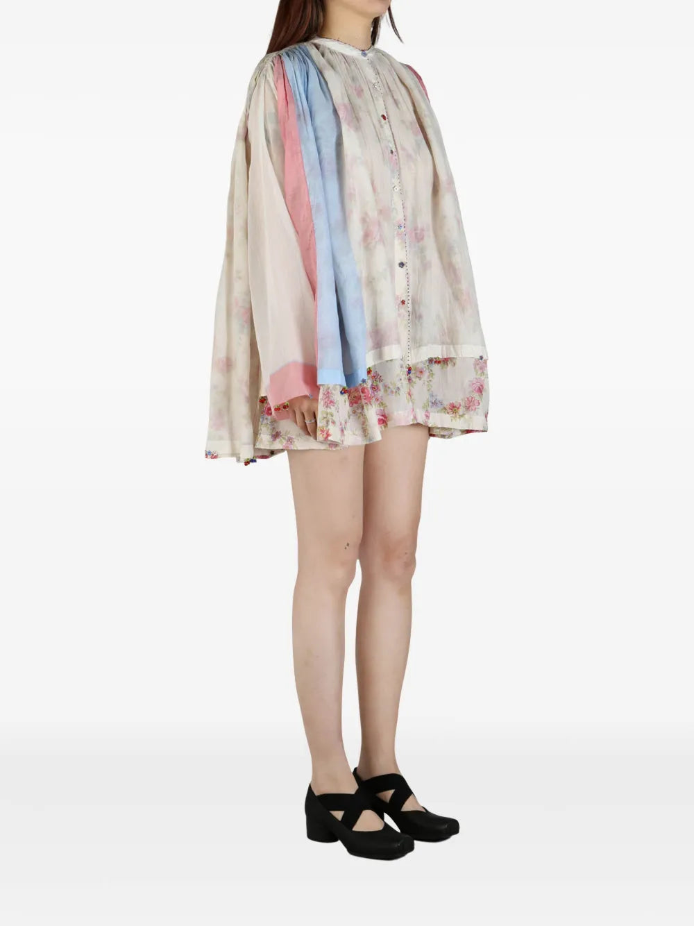 Floral-Print Shirt
