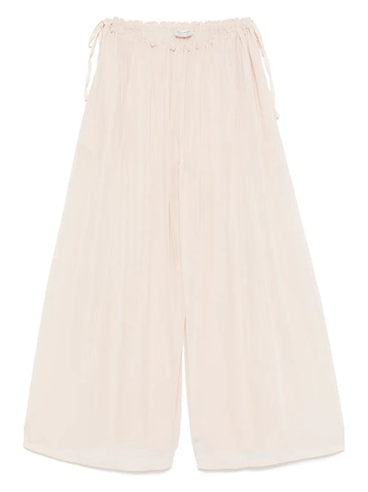 Mesh Palazzo Pants
