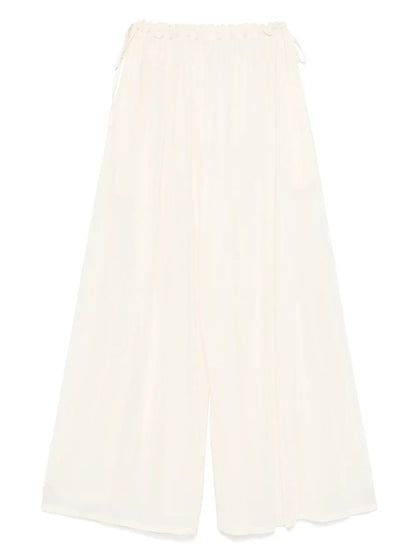 Mesh Palazzo Pants