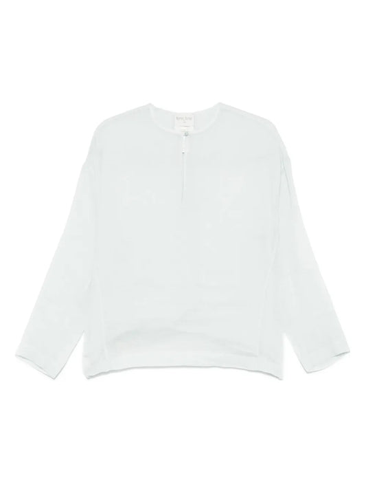 Semi-Sheer Blouse