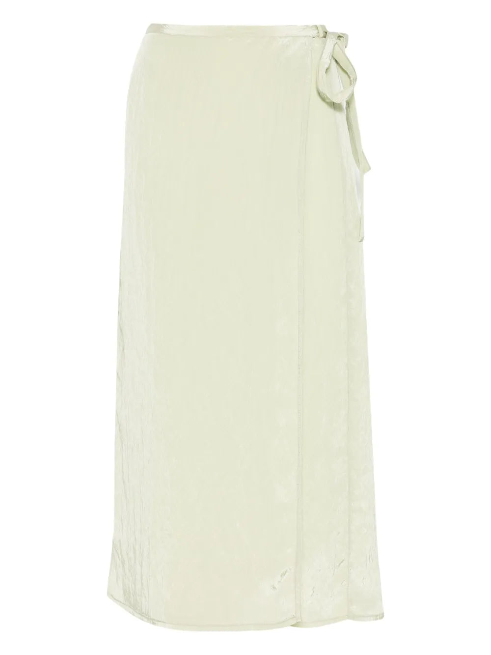Wrap-Design Midi Skirt