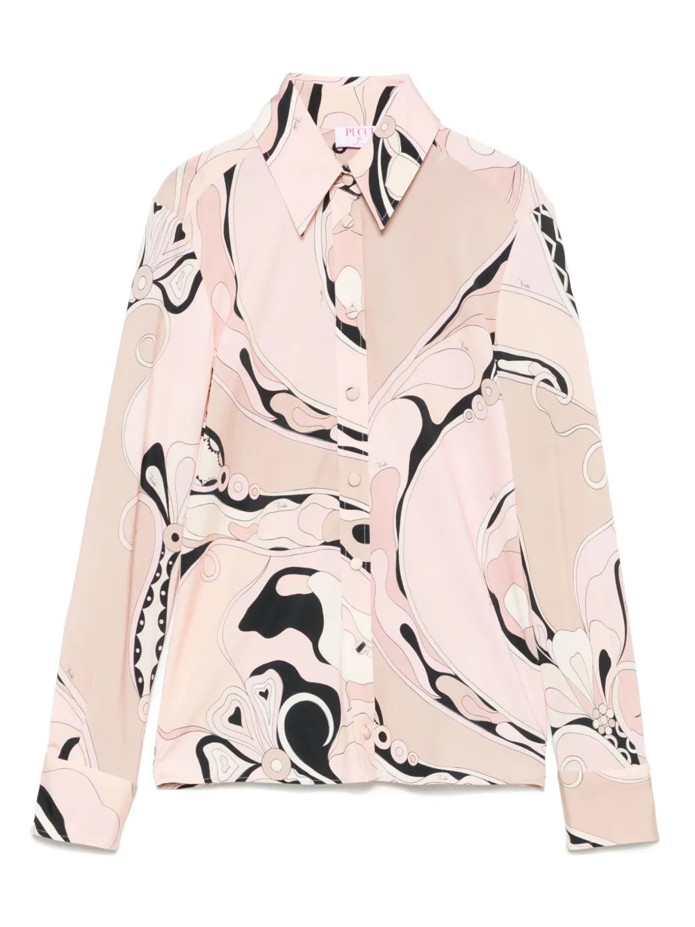 Orchidee-Print Shirt
