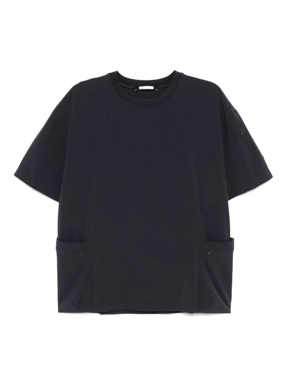 Packable Side Zip Pockets T-Shirt