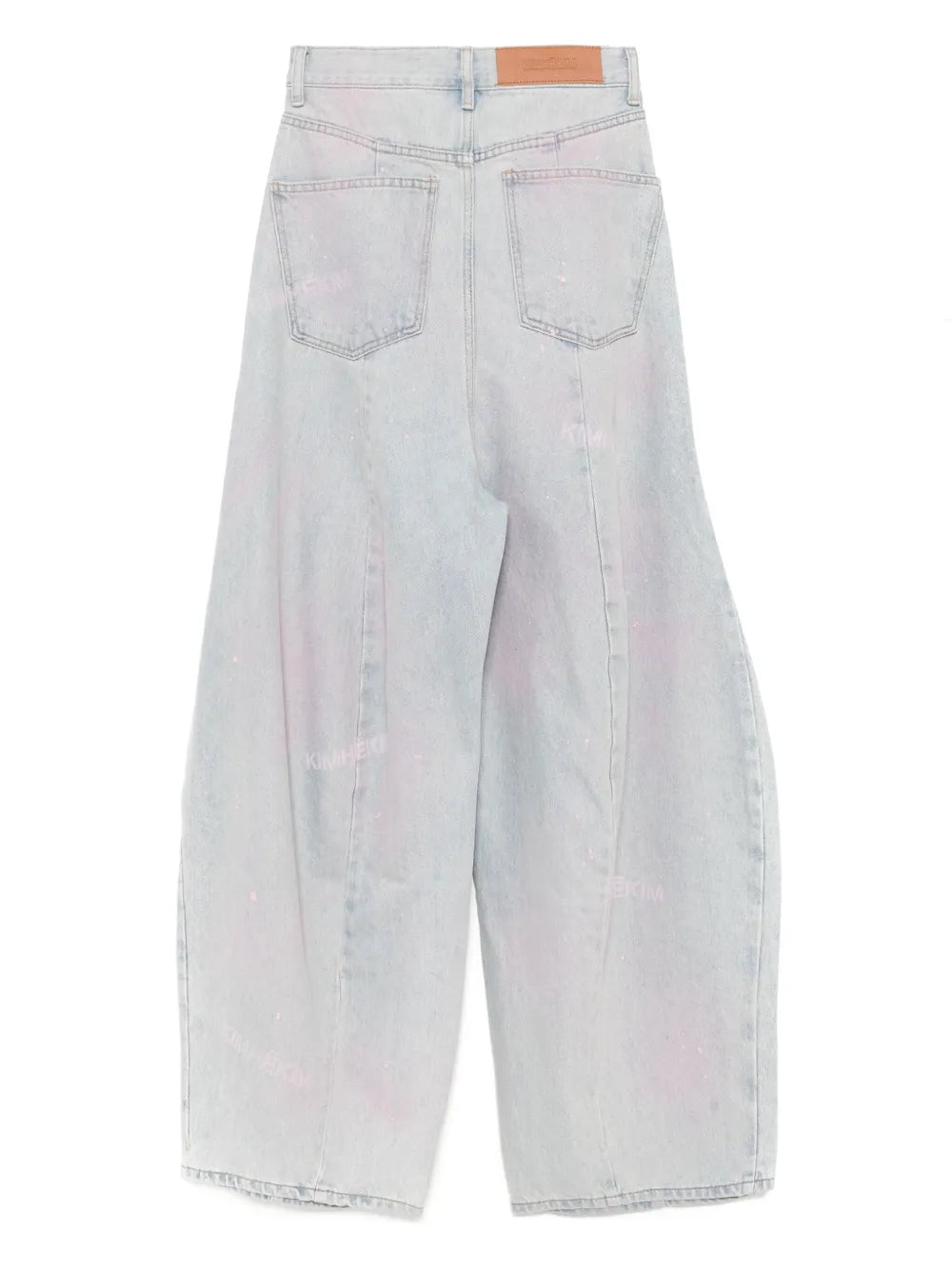 Spray Dyed Balloon Jeans