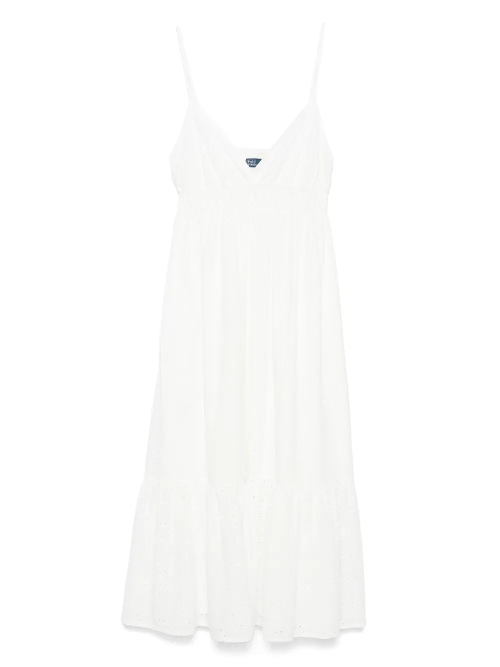 Broderie-Anglaise Midi Dress