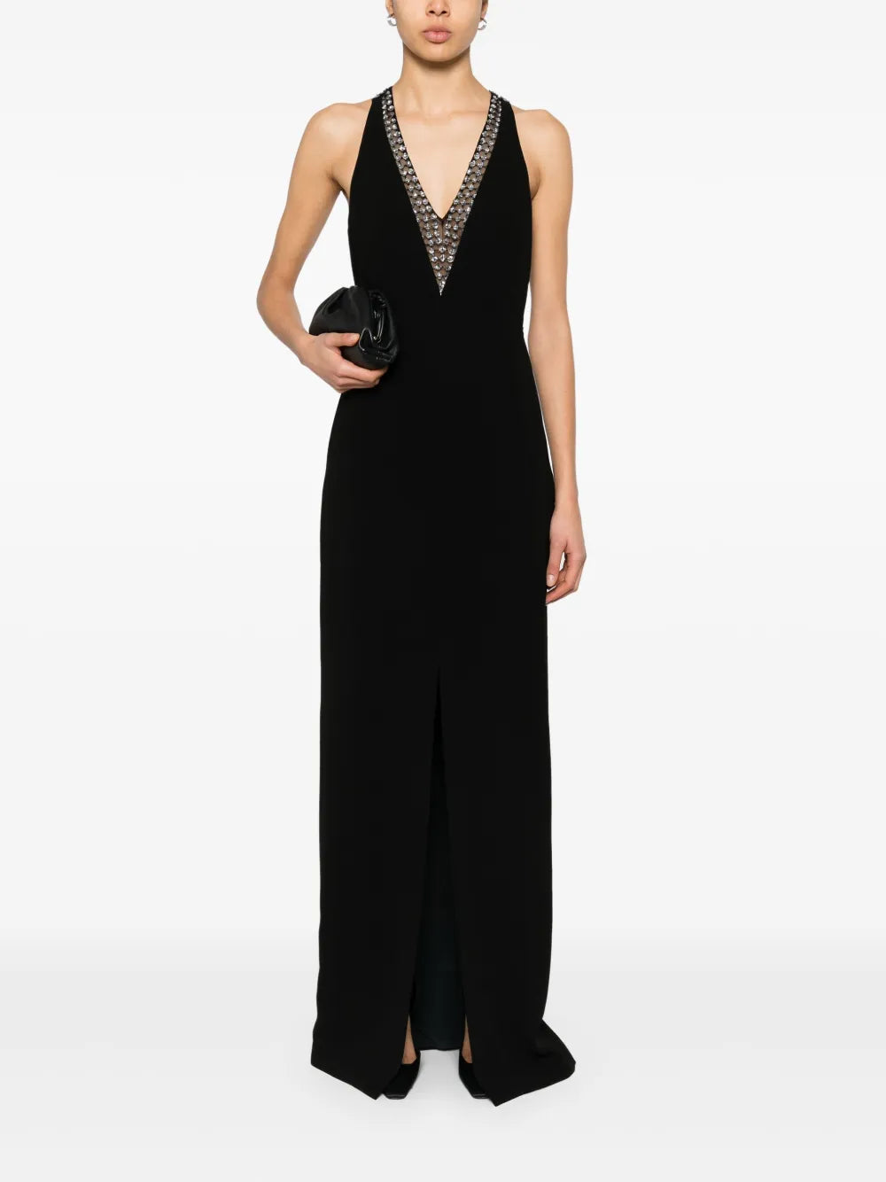 Sequin-Embellished Maxi Dress
