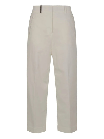 Tailored Straight-Leg Trousers