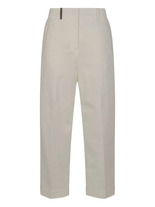 Tailored Straight-Leg Trousers