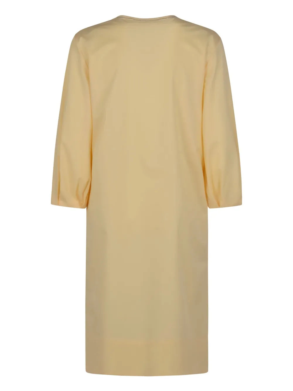 Crop-Sleeve Tunic Dress