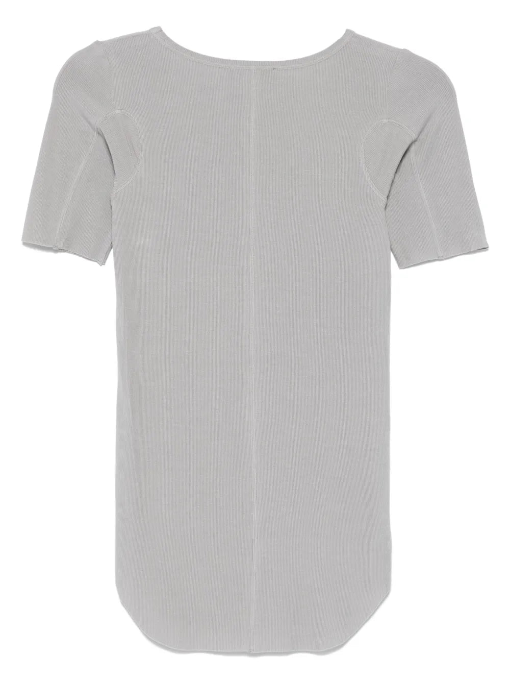 Fine-Ribbed T-Shirt