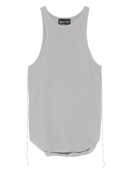 Fine-Ribbed Tank Top