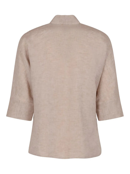 Button-Up Linen Shirt