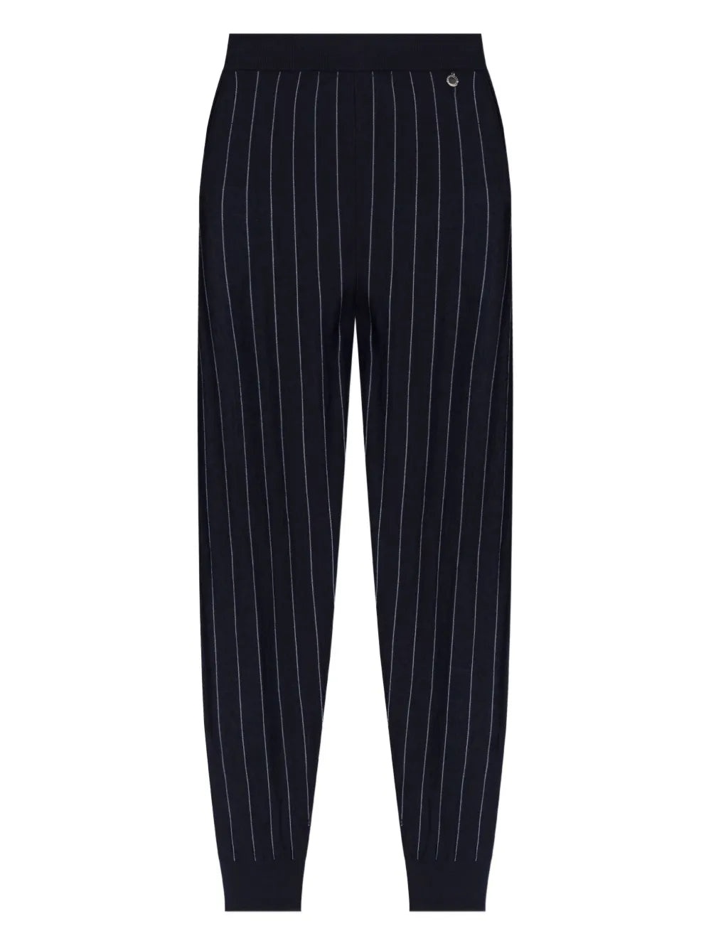 Pinstripe-Pattern Track Pants