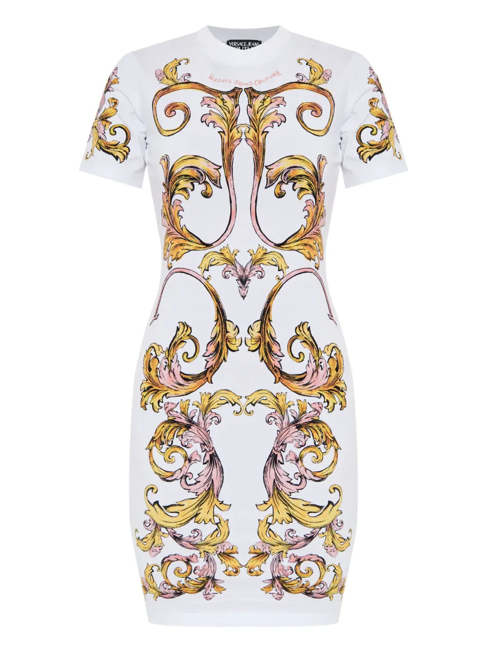 Barocco-Print Dress