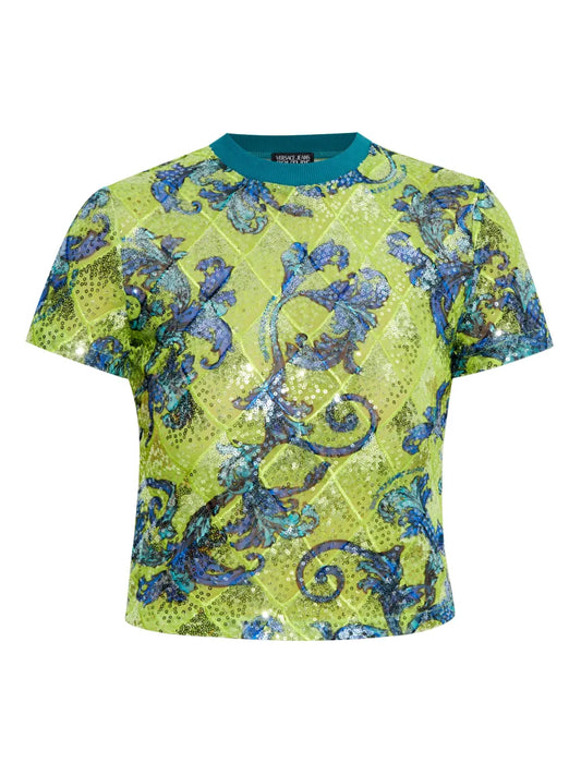 Sequin-Embellished T-Shirt