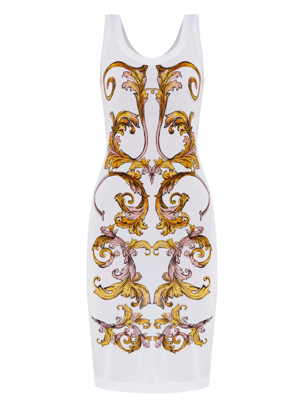 Barocco-Print Dress
