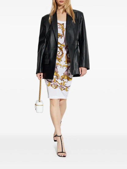Barocco-Print Dress