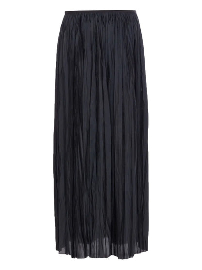 Pleated Midi Skirt