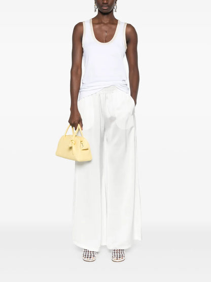 Contrasting-Border Tank Top