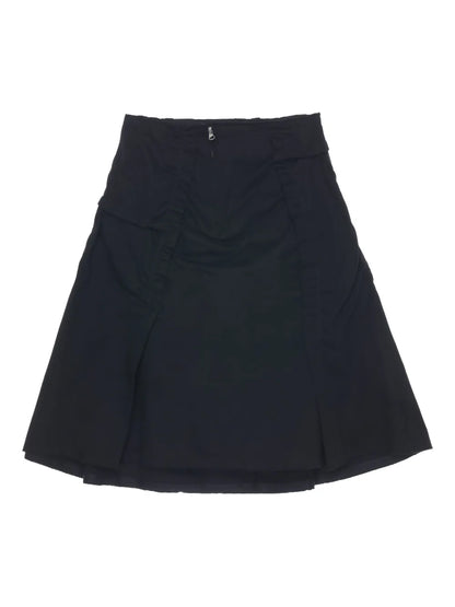 Fluted Midi Skirt