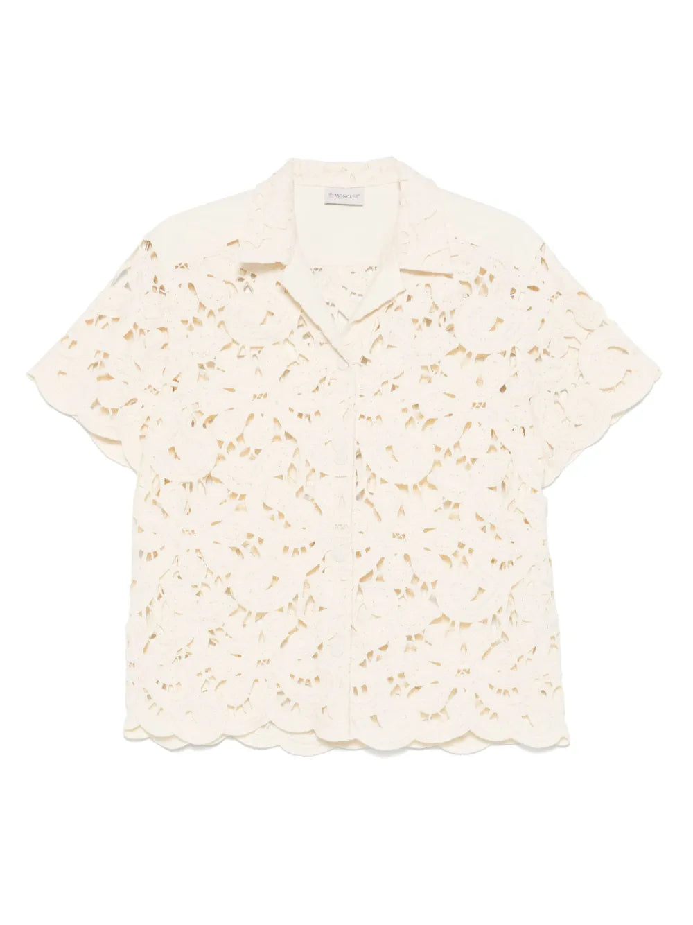 Floral Macramé Shirt
