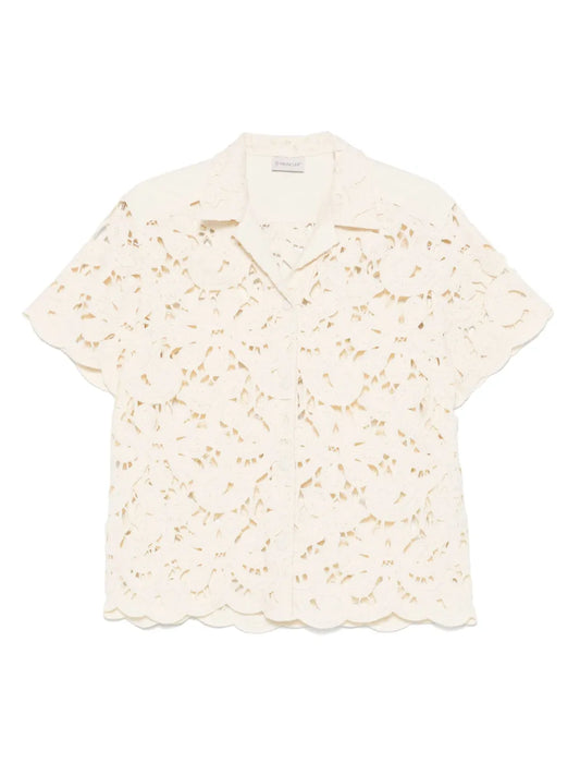 Floral Macramé Shirt