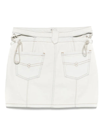 Denim Mini Skirt