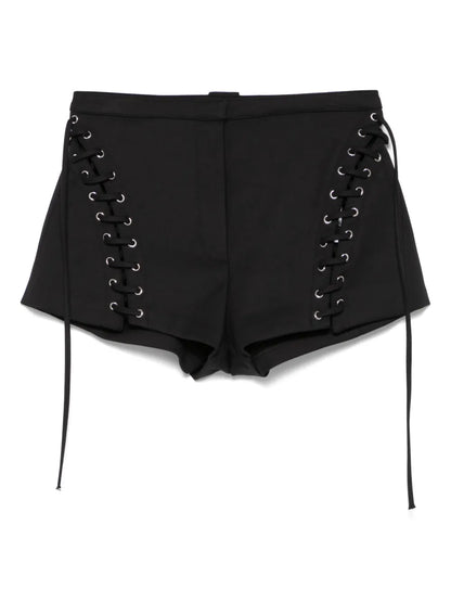 Lace-Up Detail Shorts