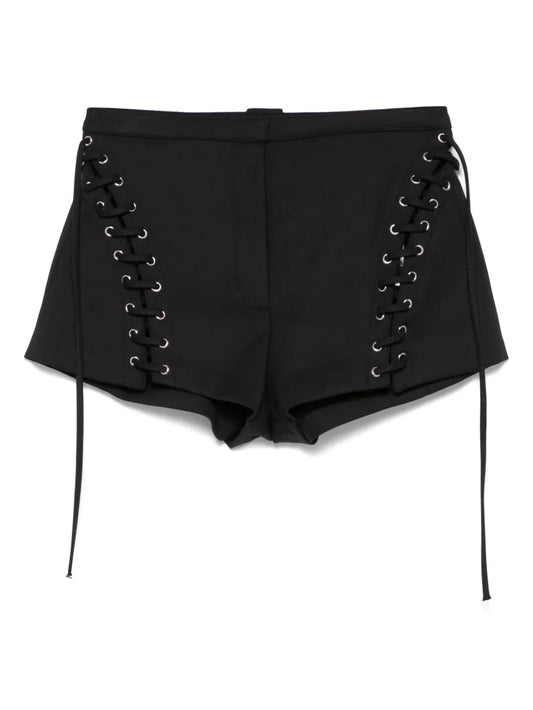 Lace-Up Detail Shorts