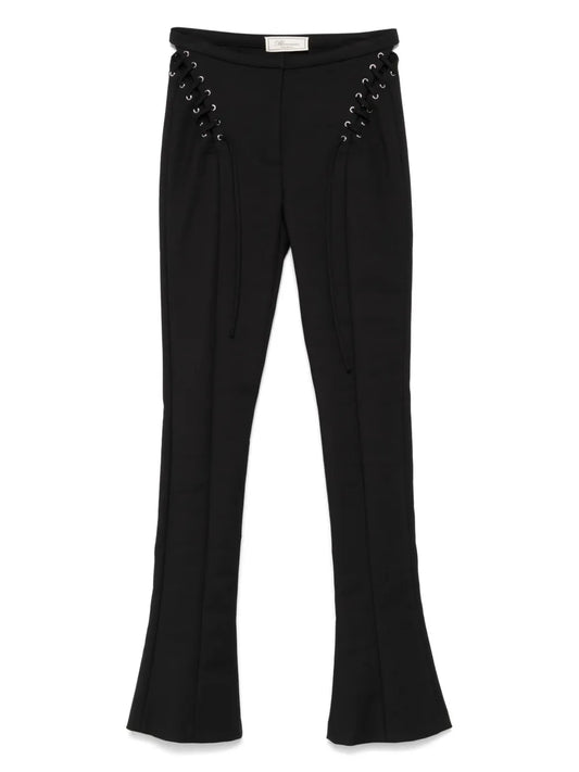 Lace-Up Detail Trousers