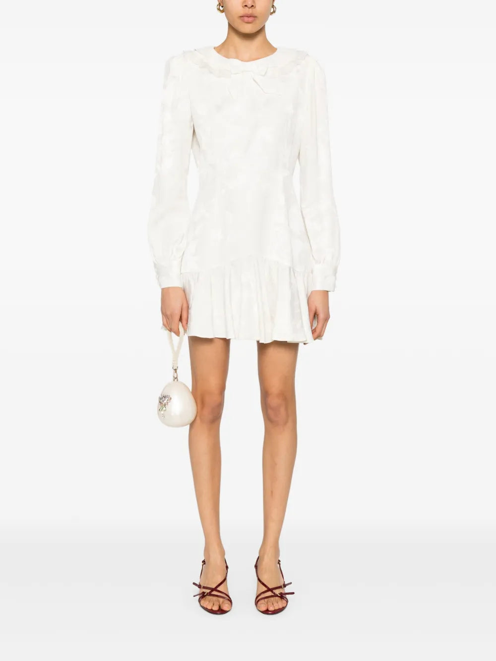 Jacquare Mini Dress