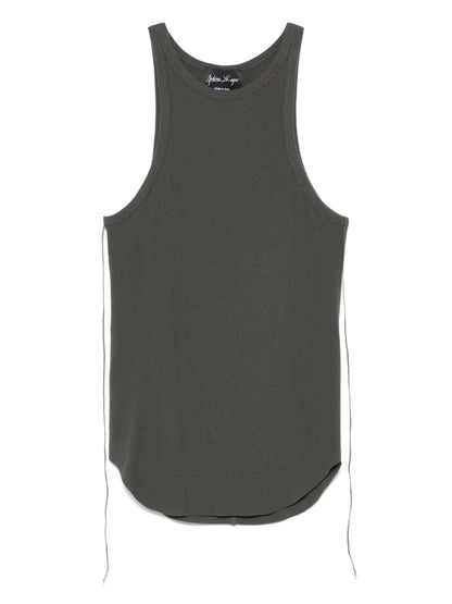 Fine-Ribbed Tank Top