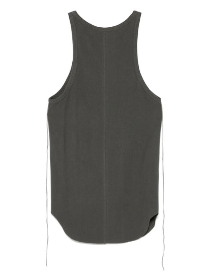 Fine-Ribbed Tank Top