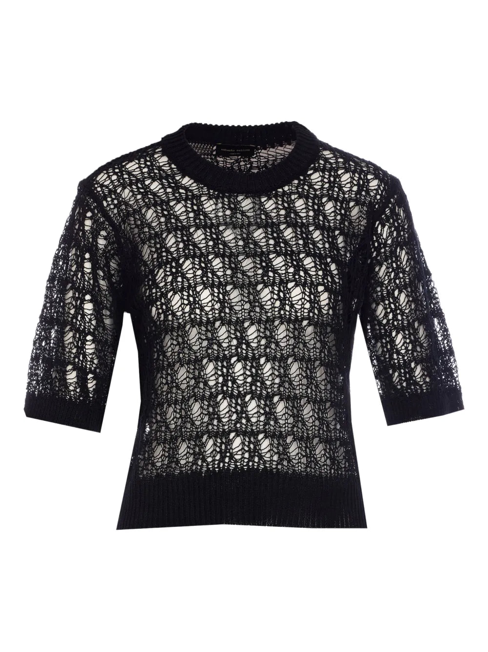 Open-Knit T-Shirt