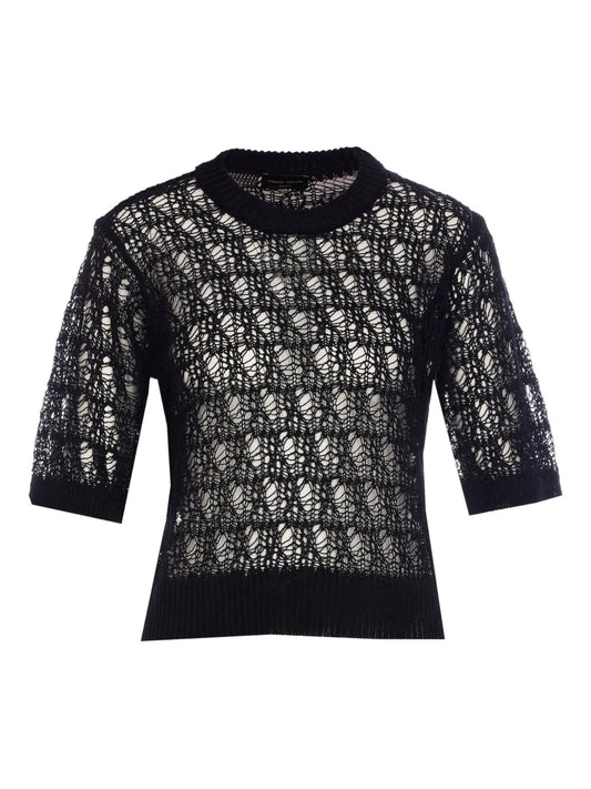 Open-Knit T-Shirt