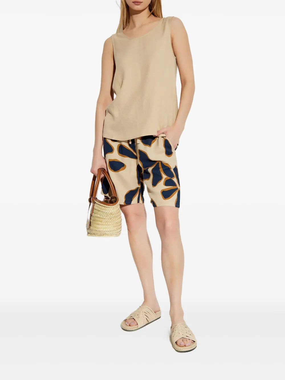 Print-Pattern Shorts