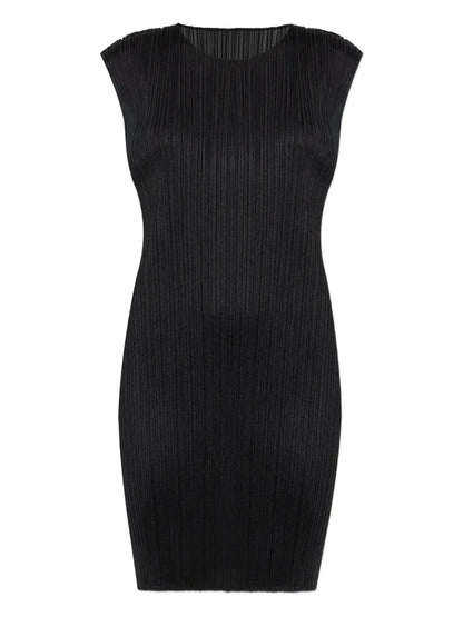 Pleated Mini Dress