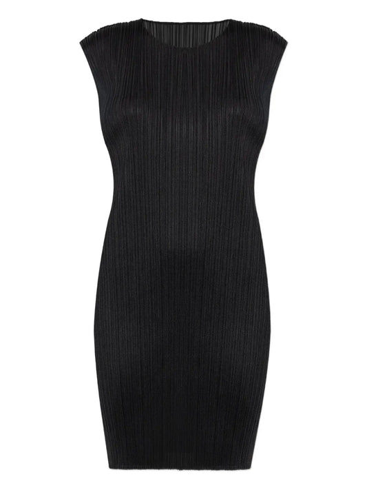 Pleated Mini Dress