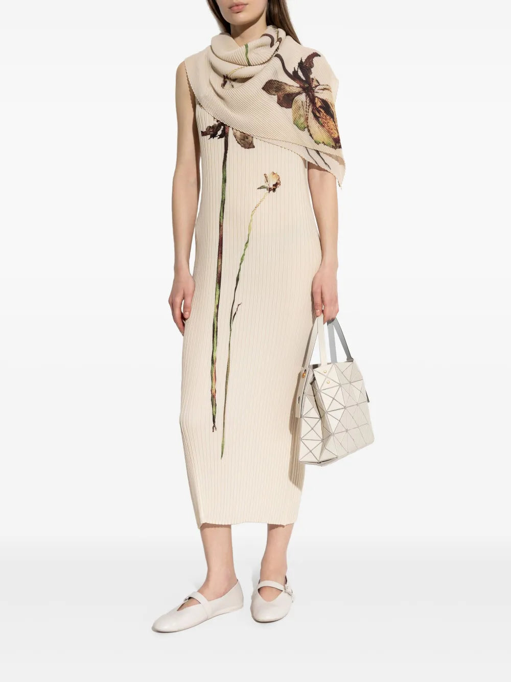 Pressed Flora Midi Dress