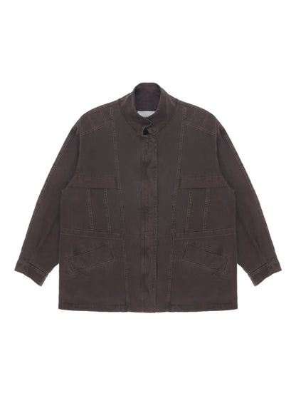 Stitch-Detailing Utility Jacket