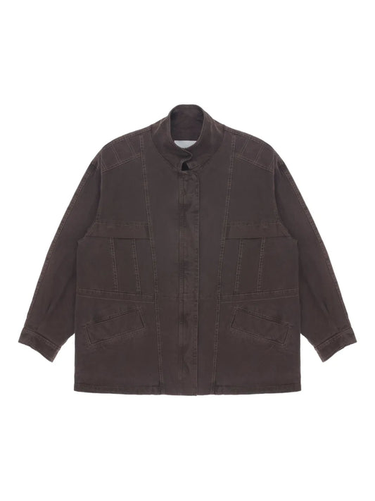 Stitch-Detailing Utility Jacket