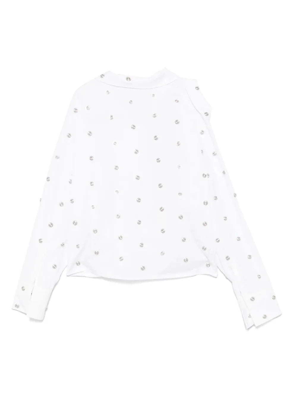 Studded Double-Collar Shirt