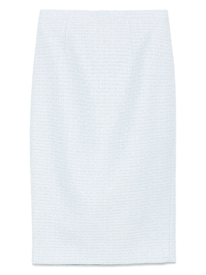 Bouclé Midi Skirt