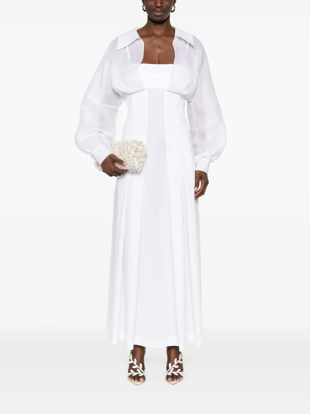 Corset-Style Maxi Dress