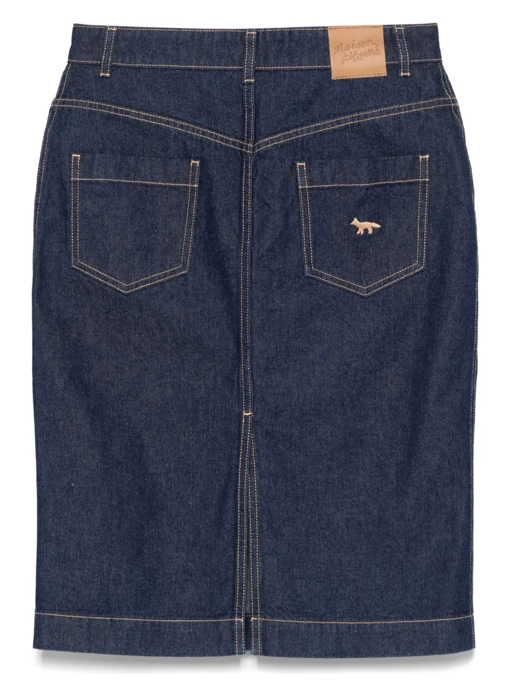 Denim Midi Skirt