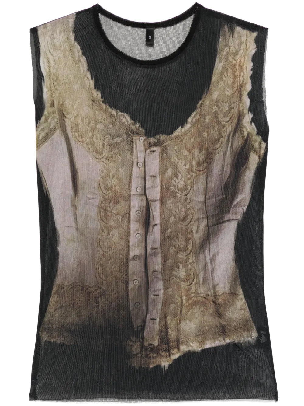 Graphic-Print Tank Top