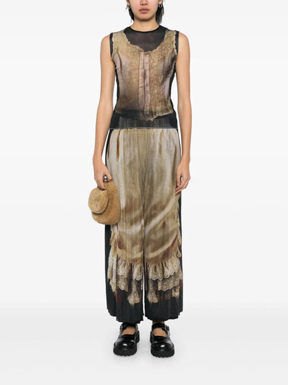 Graphic-Print Tank Top