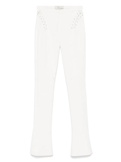 Eyelet-Detail Trousers