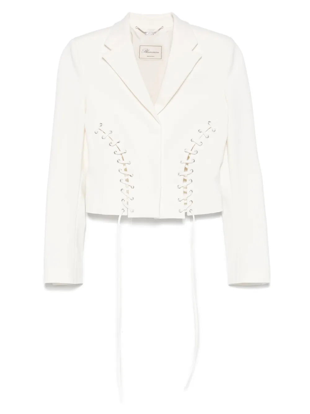 Lace-Up Detail Jacket