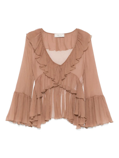 Ruffled Blouse